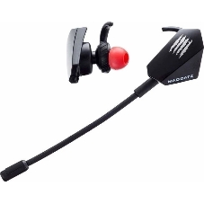 Гарнитура Mad Catz E.S. PRO+ чёрный, проводная, mini jack 3.5 мм, вставные