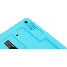 Клавиатура проводная A4Tech Fstyler FK10, USB, черный/синий