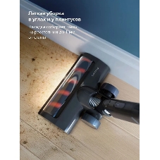 Пылесос вертикальный Philips XC3133/01 черный, питание от аккумулятора, уборка сухая/влажная, пылесборник 0,4 л