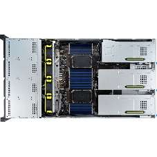 Серверная платформа ASUS RS720-E11-RS12U, 2U, 2 x LGA4677, 32 DIMM DDR5, 12=8 x NVMe/SAS*/SATA + 4 NVMe/SATA hs, 2 x M.2 slot, 2 x 10Gbe (X710) RJ45 port,Up to 8 slots PCIe 5.0, 1 x OCP 3.0, 1+1 1600W