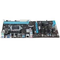 Материнская плата Esonic H81-BTC-KING, LGA 1150, Intel H81, 2xDDR3, 4xSATA, 1xPCIe 3.0 x16, 2xPCIe 2.0 x1, 1xVGA, 1xHDMI, 1x1Gb LAN, 2xUSB-A 5Gbps, 2xUSB-A 2.0, 7.1, ATX