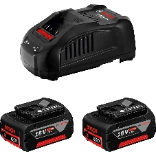 Батарея аккумуляторная Bosch 1600A00B8J 18В 5Ач Li-Ion (З/У в компл.)