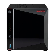 Сетевой накопитель ASUSTOR AS5404T 2-Bay NAS/Media player/Intel Celeron N5105 2.0GHz up to 2.9GHz, 4Gb SO-DIMM DDR4, noHDD(HDD,SSD),/2x 2,5Gb (LAN)/3xUSB3.2,HDMI; 90IX01R1-BW3S40