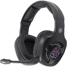 Гарнитура Oklick HS-L575G чёрный, беспроводная + проводная, Bluetooth