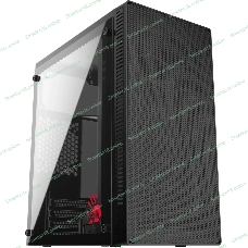 Компьютерный корпус Bloody BD-CC101 черный без БП mATX 1x80мм 1x92мм 2x120мм 2xUSB 2.0 1xUSB 3.0 audio