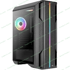Компьютерный корпус Aerocool/Formula Splinter Duo-G-BK-v1 черный без БП mATX 2x120мм 2xUSB3.0 audio