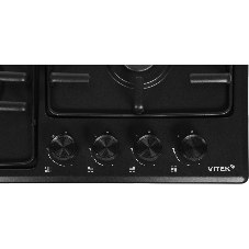 Газовая варочная панель Vitek VGH 6410 MBK черный