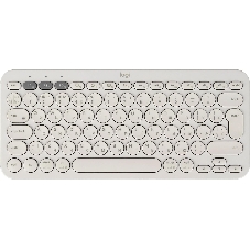 Клавиатура беспроводная Logitech K380, Bluetooth, белый