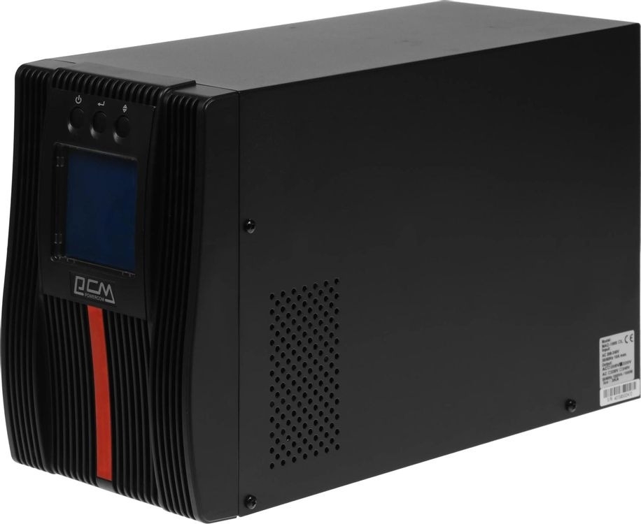 Источник бесперебойного питания Powercom MAC-1000 / 1000 ВА / 1000 Вт / 4 x IEC 320 C13