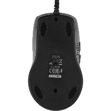 Мышь проводная + коврик A4Tech X-7120 черный, 2000 dpi, USB, кнопки - 7