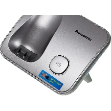 Телефон беспроводной (DECT) Panasonic KX-TG6811RUM (серебристый) Беспроводной DECT,40 мелодий,телефонный справочник 120 зап.