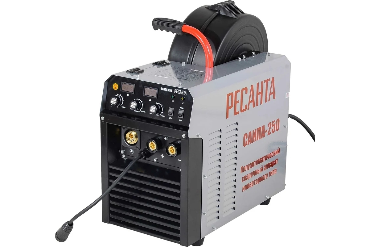 Сварочный аппарат Ресанта САИПА-250 инвертор ММА DC/MIG-MAG/FCAW 11.5кВт
