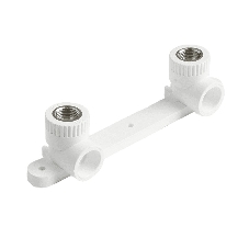 Планка монтажная с водорозетками полипропиленовая PRO AQUA PA280012P 25 х 1/2' ВР для смесителя белая PRO AQUA Планка монтажная с водорозетками полипропиленовая PRO AQUA PA280012P 25 х 1/2' ВР для смесителя белая PRO AQUA