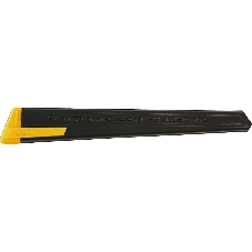 Канцелярский нож OLFA OL-180-BLACK нерж.сталь серебристый 0.9см