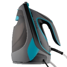 Парогенератор Vitek VT-2433 серый/голубой, 2400 Вт, 140 г/мин, 220 г/мин, 1300 мл