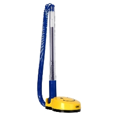 Ручка гелевая Deli E6793blue, d=0.5мм, синие чернила, на подставке сменный стержень, линия 0.35мм