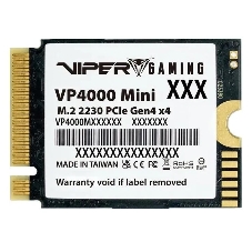 Накопитель SSD Patriot Viper VP4000, 2Tb, PCIe 4.0 x16, M.2 2230, NVMe, R/W 3200/3500, с радиатором