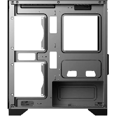 Компьютерный корпус Bloody BD-CC103 черный без БП mATX 7x120мм 1xUSB 2.0 1xUSB 3.0 audio bott PSU