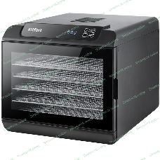 Сушилка для овощей и фруктов Kitfort КТ-1904 6под. 500Вт черный