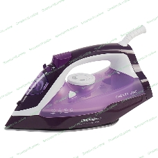 Утюг Galaxy Line GL 6124 фиолетовый/белый, 2500 Вт, 50 г/мин, 230 г/мин, 370 мл