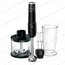 Беспроводной блендер BQ HB600S Black. 600 Вт, 3 в 1 блендер + миксер+ измельчитель