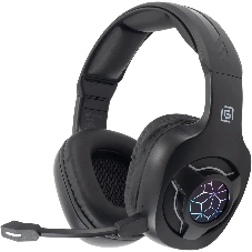 Гарнитура Oklick HS-L575G чёрный, беспроводная + проводная, Bluetooth