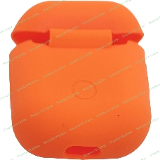 Силиконовый кейс для TWS наушников AirPods, оранжевый (SBECASE-001S-OR)