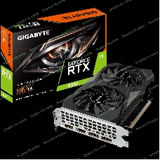Видеокарта Gigabyte GV-N3050WF2OCV2-6GD PCI-E 4.0 96bit GDDR6 1470/14000 HDMIx2 DPx2 HDCP Ret