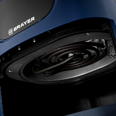 Аэрогриль BRAYER BR2036 синий, 1500 Вт, 5 л, упр. - сенсор, программ - 7