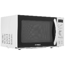 Микроволновая печь Hyundai HYM-D3027 белый, 20 л, 700 Вт, переключатели - кнопки, поворотный механизм