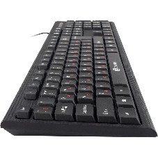 Комплект клавиатура+мышь Oklick 630M проводной, USB, 1600 DPI, чёрный