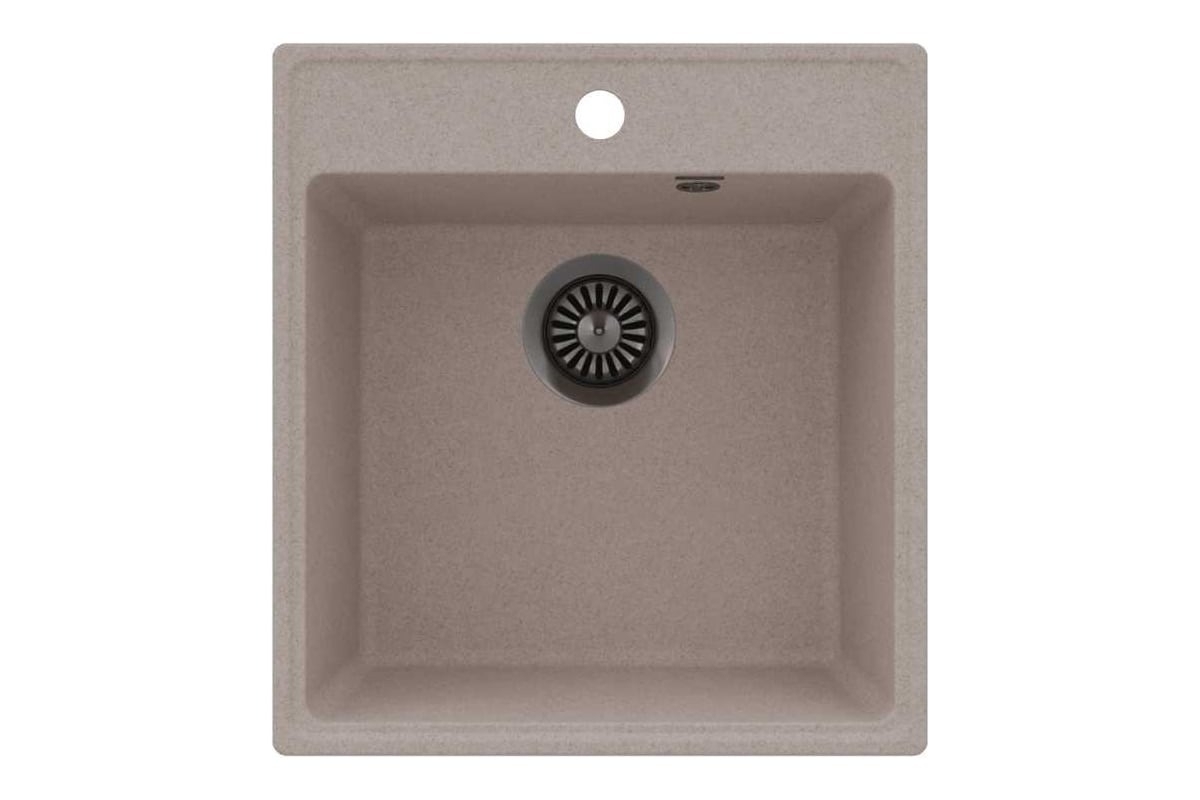Кухонная мойка Maunfeld Perla 460 MFQS-460BG бежевый