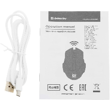 Мышь беспроводная Defender Pandora GM-502 розовый, 3200 dpi, радиоканал, USB, кнопки - 7
