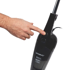 Пылесос вертикальный Endever Skyclean VC 284 серый, питание от сети, 130 Вт, уборка сухая, пылесборник 1.9 л