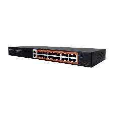 Коммутатор Optimus U1IC-24G/2G/2S, 24×1 Гбит/с PoE+ + 2×1 Гбит/с Uplink + 2×1 Гбит/с SFP Uplink, настраиваемый