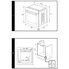 Электрический духовой шкаф Beko BBIM13301B, черный