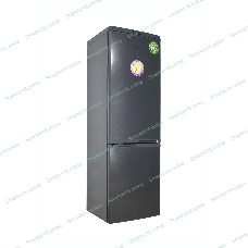 Холодильник DON R-291 GIF графит цветы двухкамерный 225/101л морозилка снизу