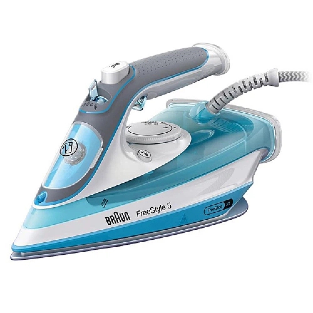 Утюг Braun SI5006BL белый/голубой, 2600 Вт, 50 г/мин, 180 г/мин, 300 мл