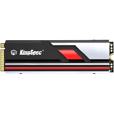 Накопитель SSD KingSpec XG7000, 2Tb, PCIe 4.0 x4, M.2 2280, NVMe, R/W 7400/6600, с радиатором