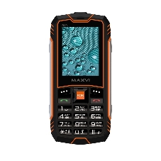 Мобильный телефон Maxvi R10 оранжевый