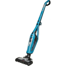 Пылесос вертикальный Tefal TY6751WO голубой/черный, питание от аккумулятора, 750 Вт, уборка сухая, пылесборник 0.6 л