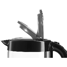 Чайник электрический Bosch TWK70B03 1.7 л, 2400 Вт, черный (корпус: стекло)