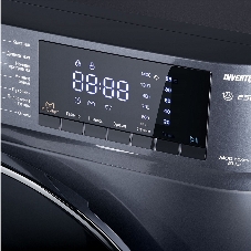 Стиральная машина Maunfeld MFWM1410SB02 темно-серебристый, загрузка фронтальная 10 кг, 1400 об/мин., класс: А+++