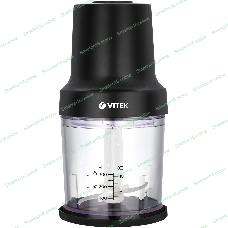 Измельчитель электрический Vitek VT-7131 0.3л. 800Вт черный