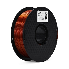 Филамент Crown Micro CM-FILPLAS004R PLA Silk 1.75 1кг медно-красный