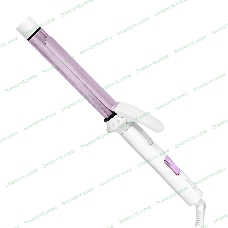 Щипцы для завивки волос Centek CT-2096 белый/сиреневый, 25 мм, 210 °C, 5 режимов