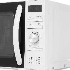 Микроволновая печь Hyundai HYM-D3027 белый, 20 л, 700 Вт, переключатели - кнопки, поворотный механизм