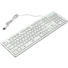 Клавиатура Dialog KGK-17U проводная, USB Type-A, белый