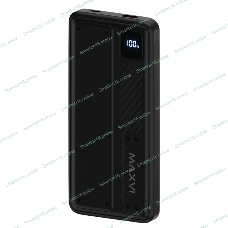 Портативный аккумулятор Maxvi PB10-10 10000 мАч, 2A USB + кабели: Type-C/Lightning