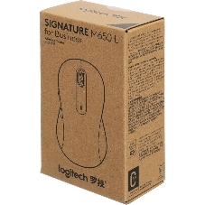 Мышь Logitech M650 L черный оптическая 4000dpi беспров. BT/Radio USB (910-006350)